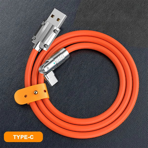 Rotating Fast Charge Cable