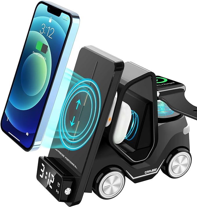 Forklift 6 in 1 Wireless Charger Station