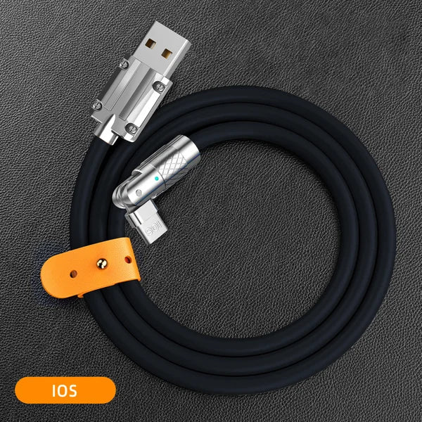 Rotating Fast Charge Cable